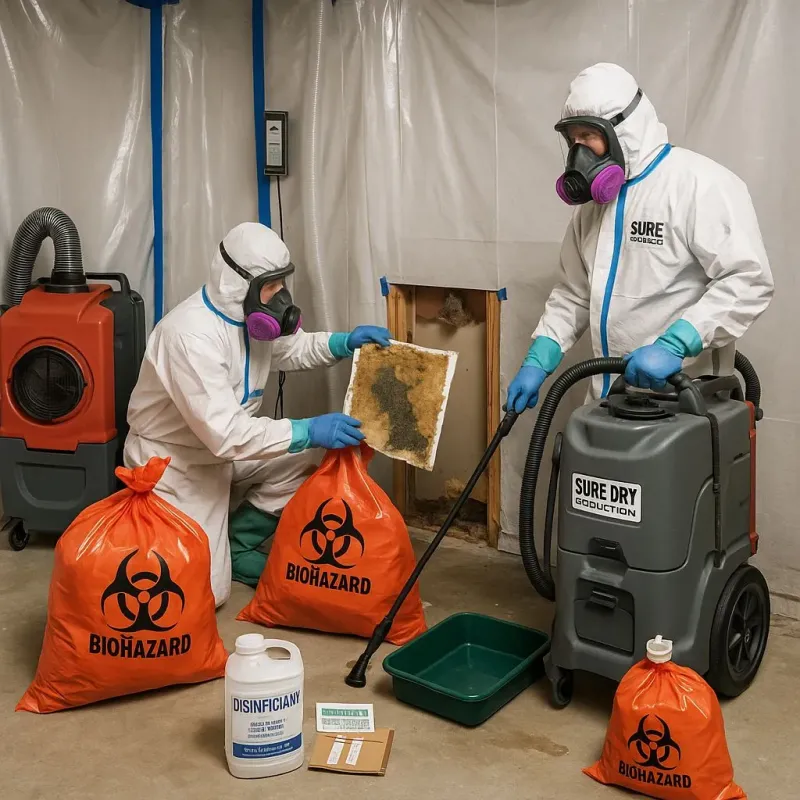 Contaminated Water Handling Protocols process in Unionville, TN