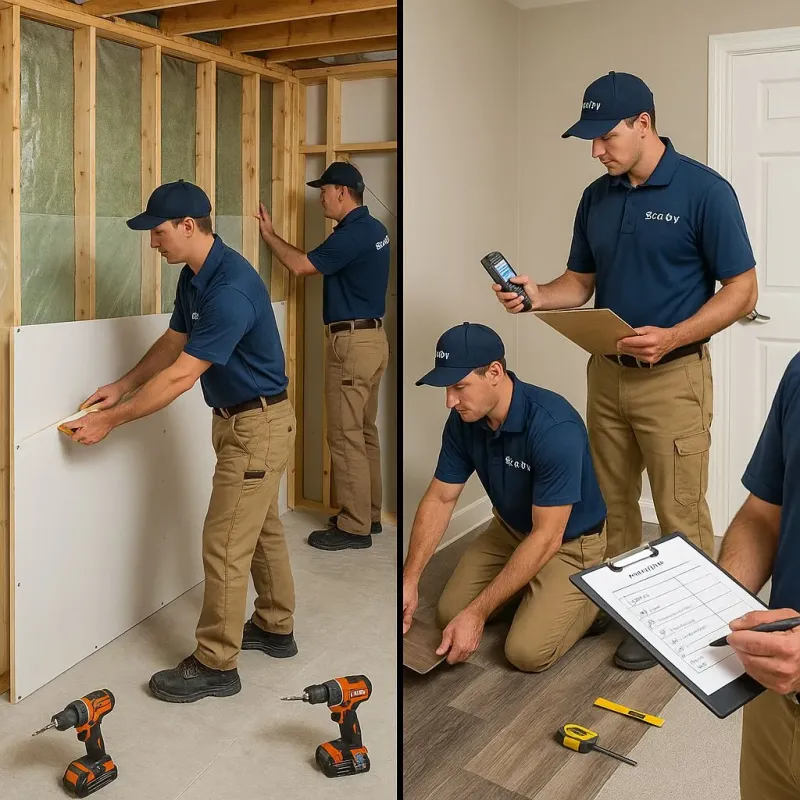 Repairs and Reconstruction process in Unionville, TN